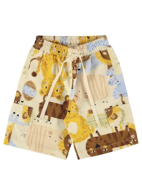 CONJUNTO INFANTIL PARA MENINO COM CAMISA E BERMUDA SAFARI (OFF WHITE)
Ref: 62241