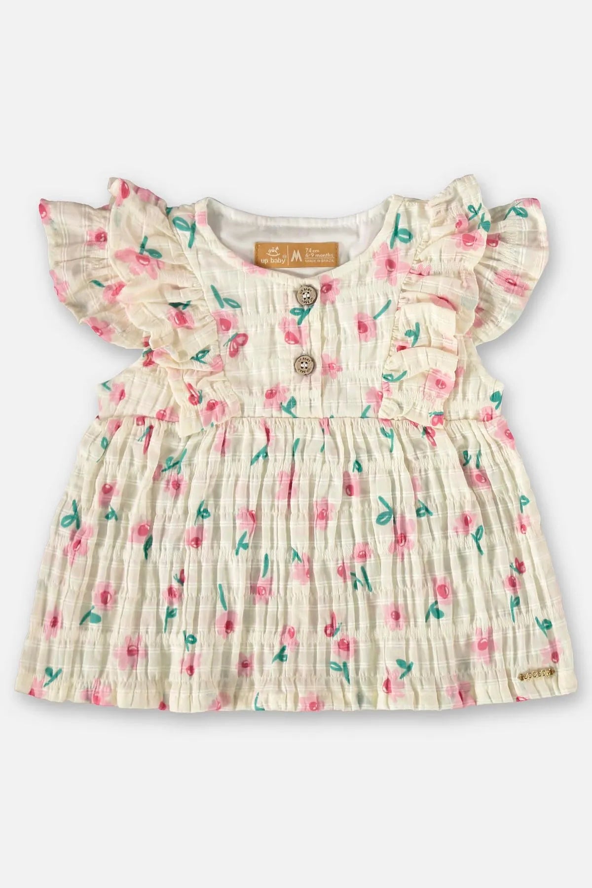 CONJUNTO BLUSA E CALCINHA EM TECIDO PLISADO  Ref: 45733