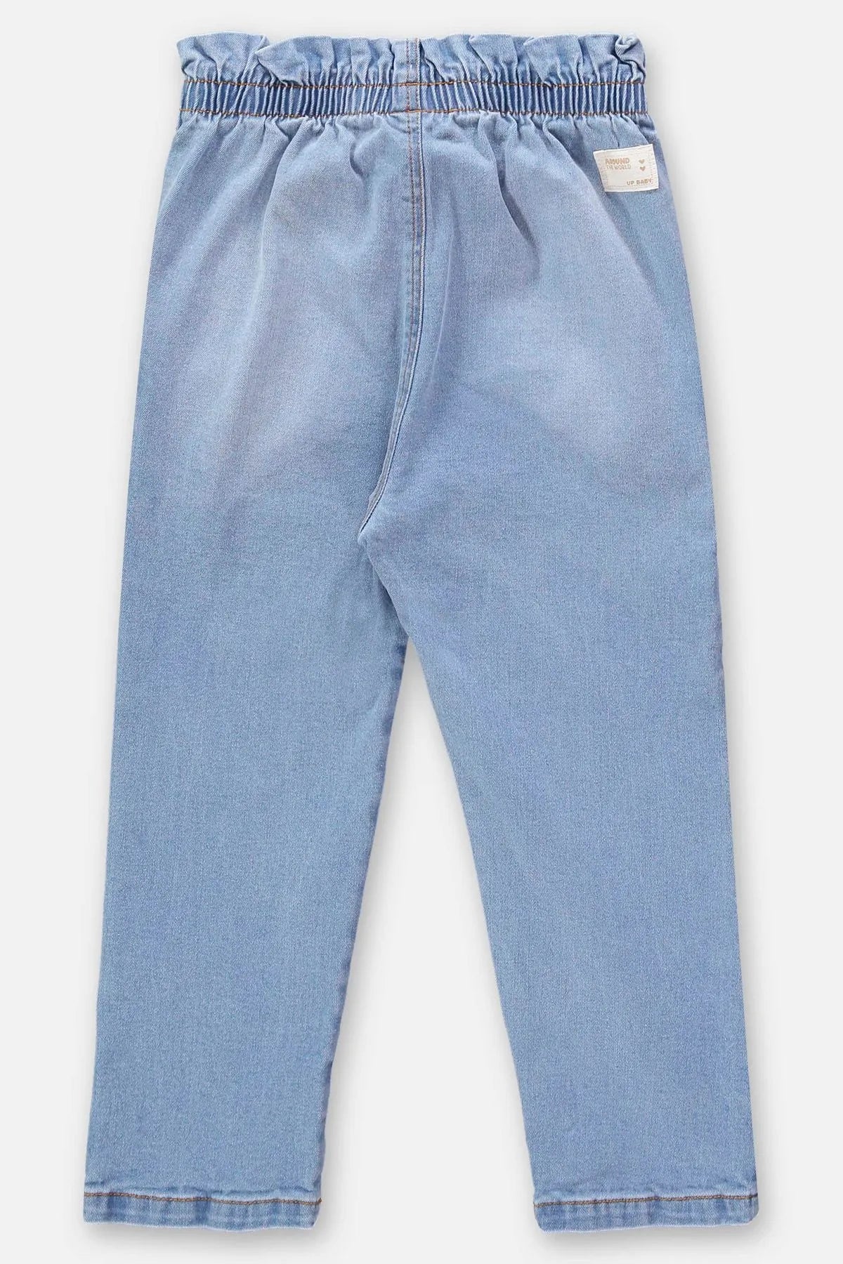 CALÇA JEANS CLOCHARD INFANTIL MENINA