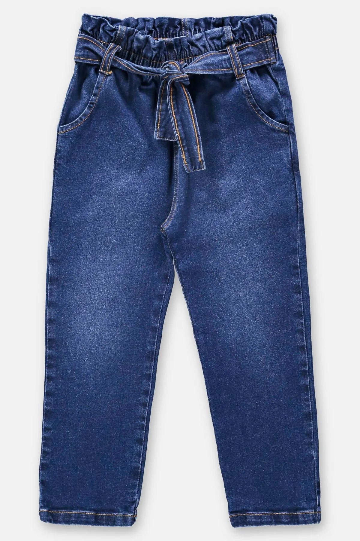 CALÇA JEANS CLOCHARD INFANTIL MENINA