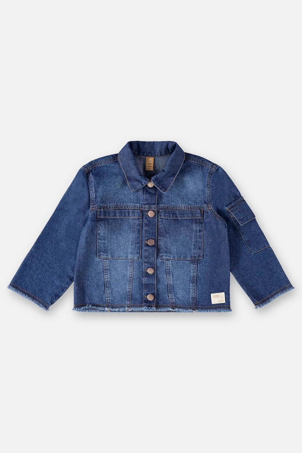 JAQUETA JEANS INFANTIL MENINA