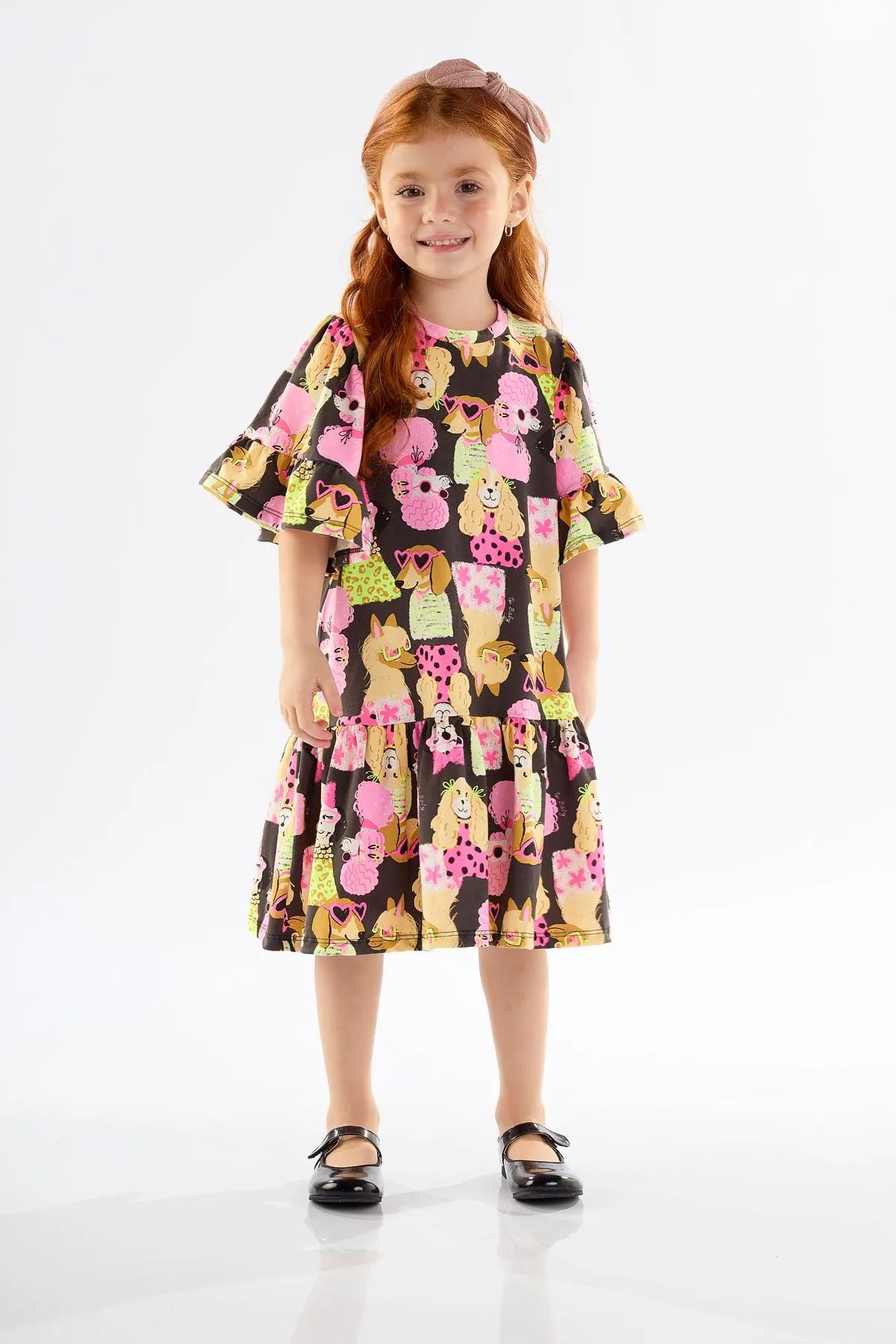 VESTIDO EM COTTON Doguinho UPBABY