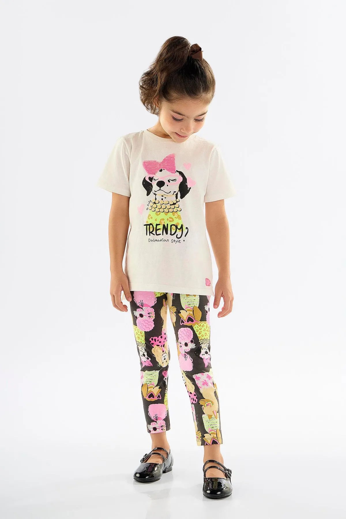 CONJUNTO BLUSA EM MEIA MALHA E CALCA COTTON