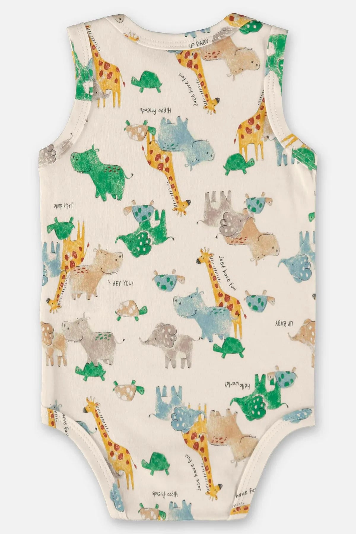 BODY REGATA PARA BEBÊ MENINO EM SUEDINE UPBABY ESSENCIALS