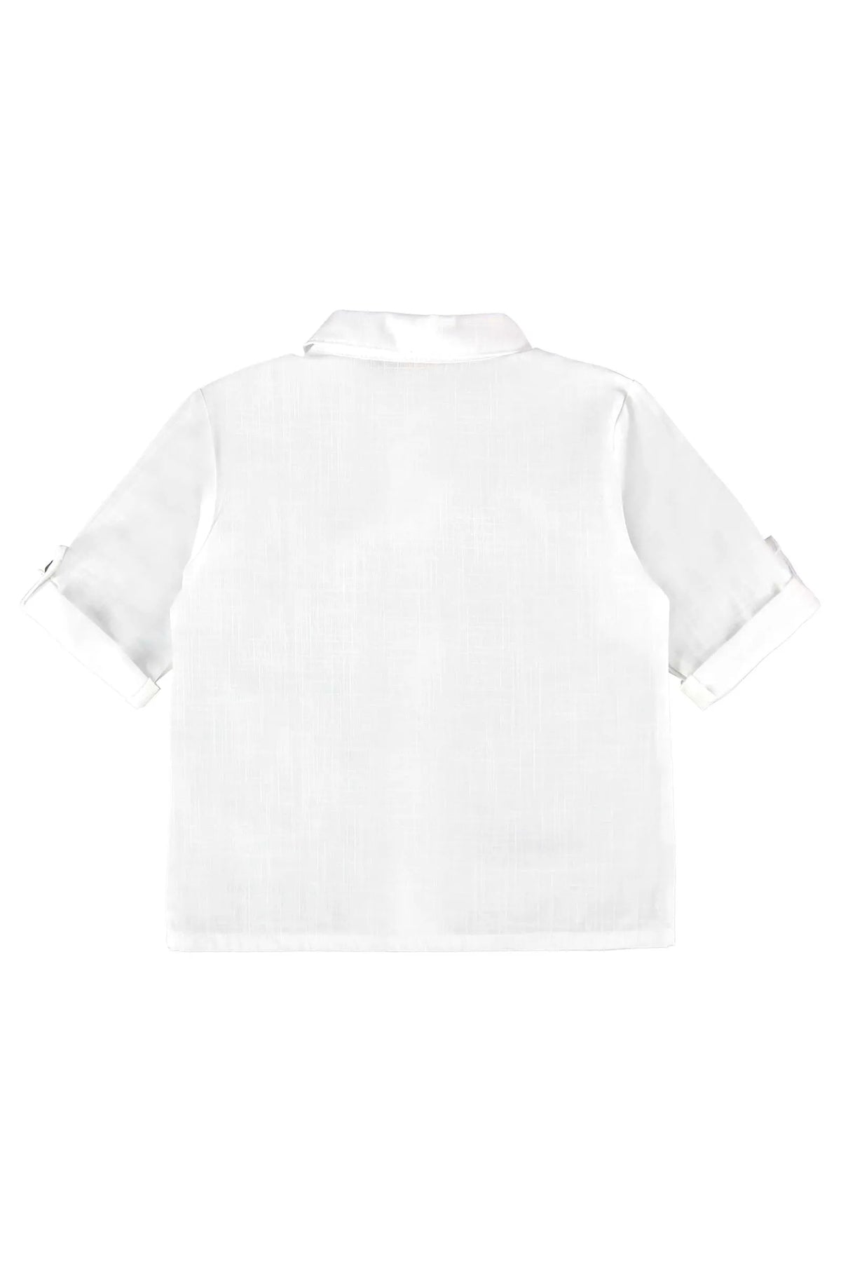 CAMISA MANGA LONGA EM TECIDO Algodão UPBABY 45570