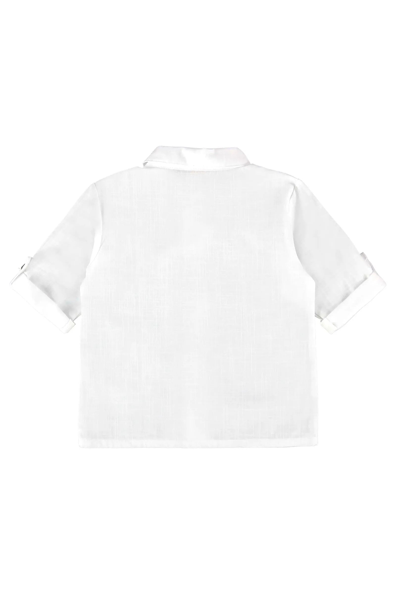 CAMISA MANGA LONGA EM TECIDO Algodão UPBABY 45570