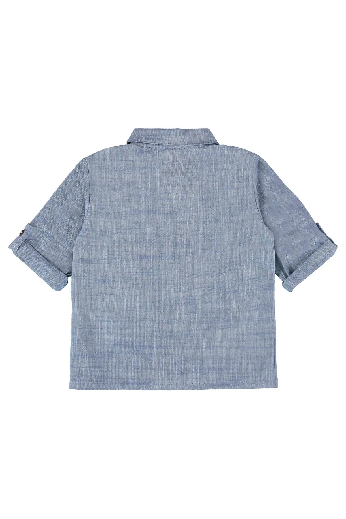 CAMISA MANGA LONGA EM TECIDO Algodão UPBABY 45570