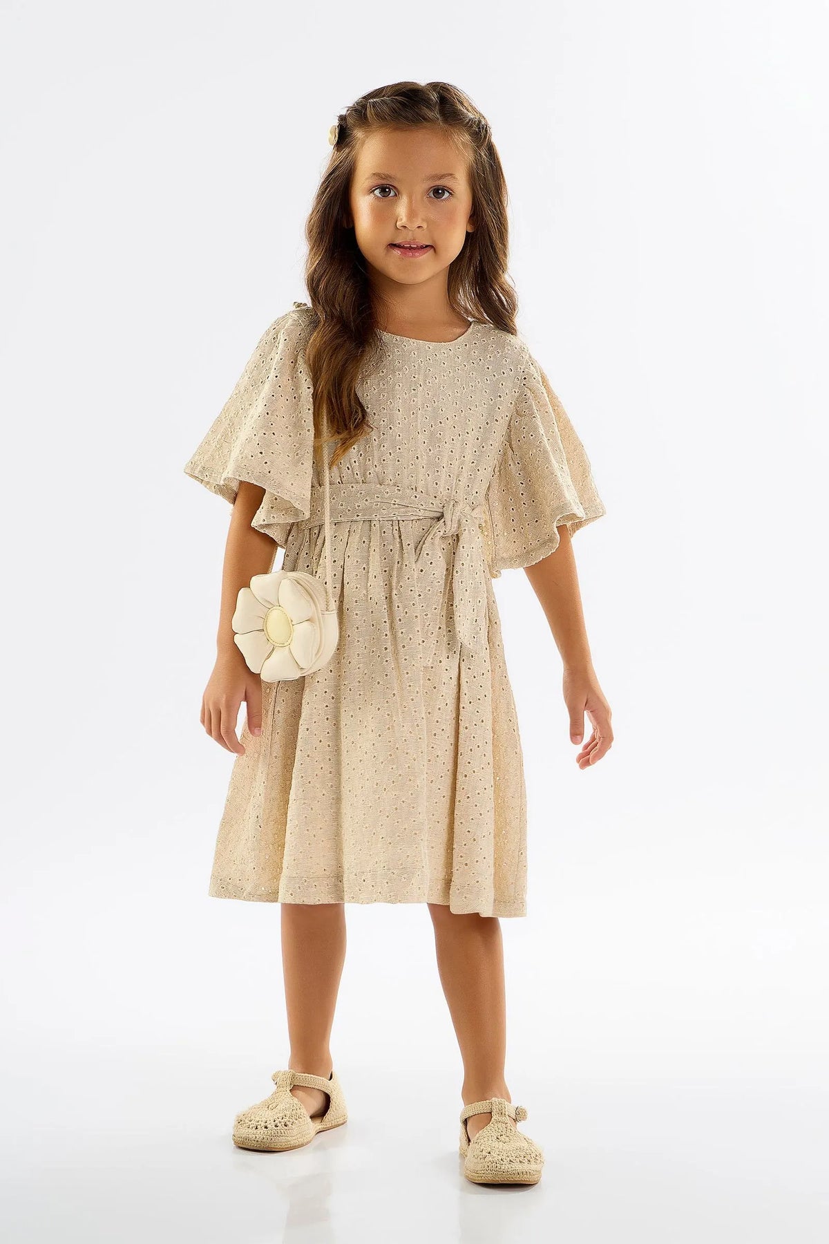 VESTIDO EM LAISE E VOIL UPBABY REF. 45579