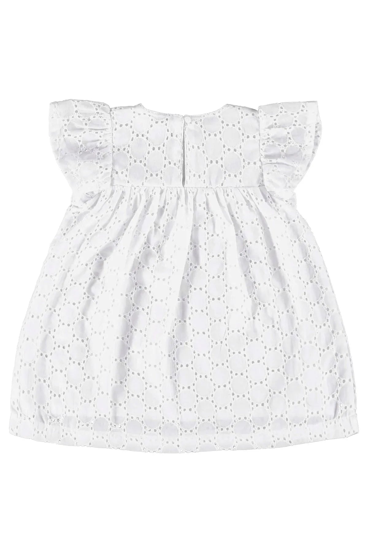 VESTIDO PARA BEBÊ EM LAISE COM FORRO UPBABY
