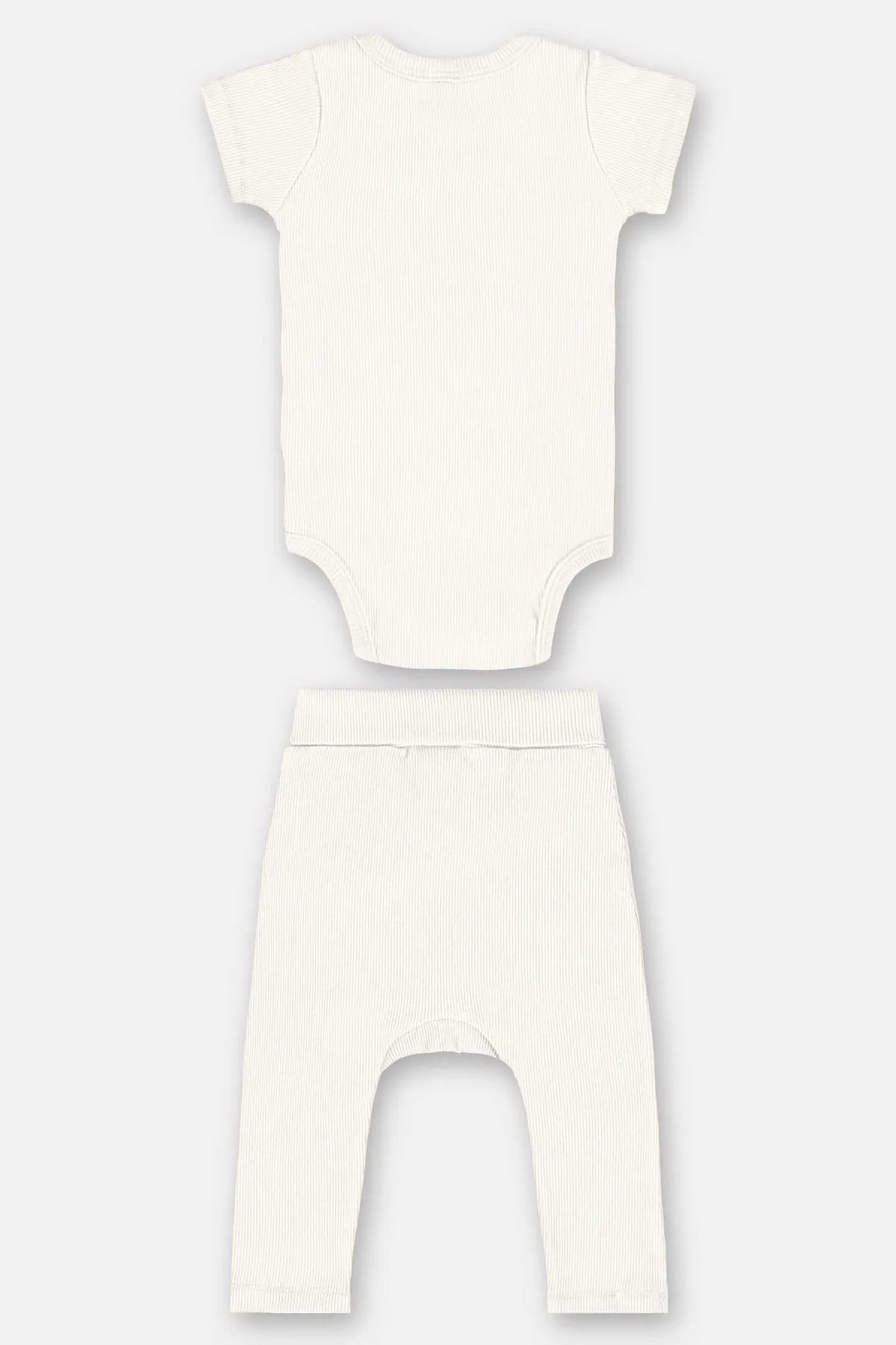CONJUNTO BODY E CALCA EM RIBANA SUSTENTAVEL