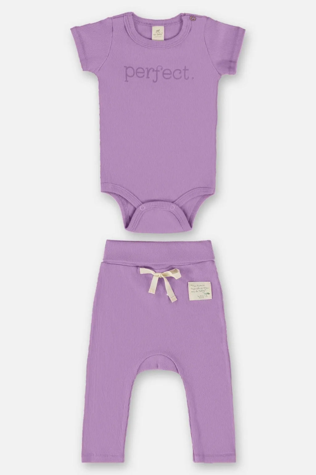 CONJUNTO BODY E CALCA EM RIBANA SUSTENTAVEL