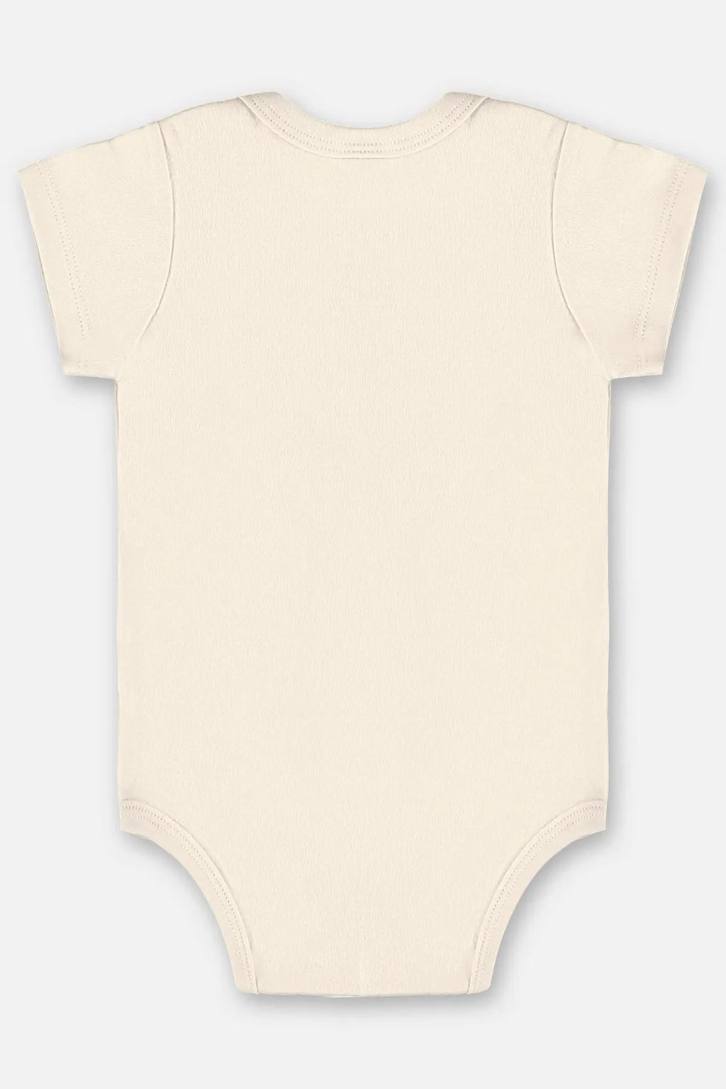 BODY MANGA CURTA PARA BEBÊ MENINO EM SUEDINE UPBABY ESSENCIALS