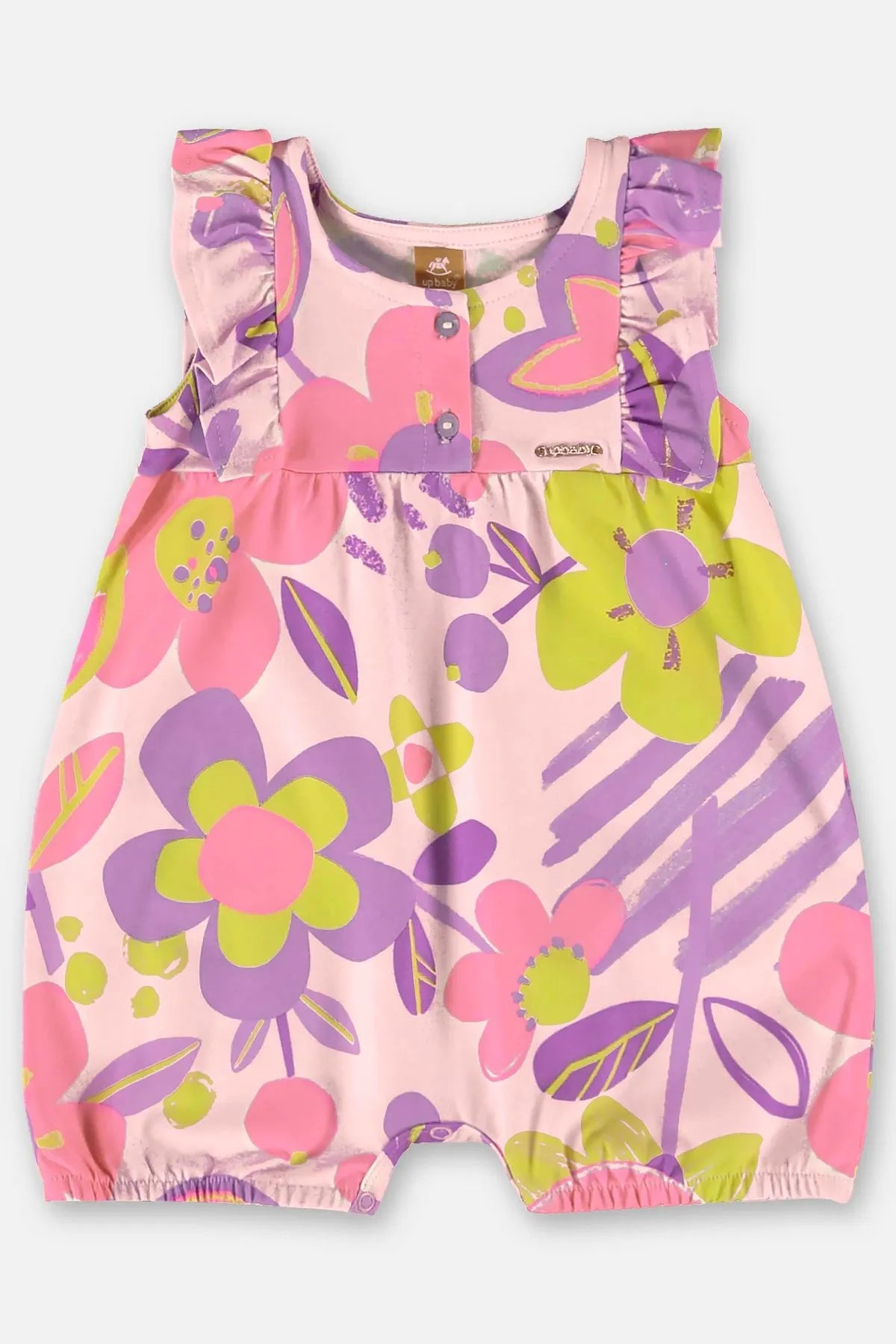 BANHO DE SOL PARA BEBÊ MENINA EM COTTON
