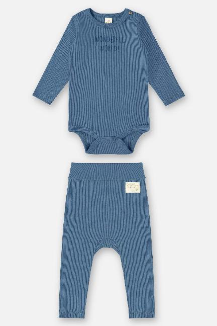 CONJUNTO BODY E CALÇA UNISSEX PARA BEBÊ