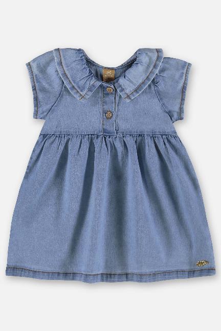 VESTIDO JEANS COM ELASTANO Upbaby Ref 45600