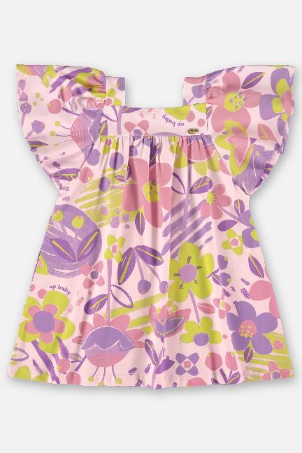 VESTIDO MANGA CURTA EM COTTON Ref 45734