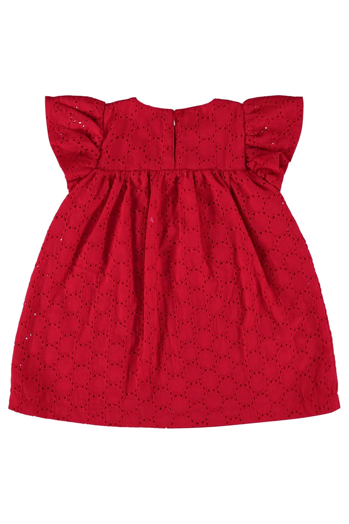 VESTIDO PARA BEBÊ EM LAISE COM FORRO UPBABY