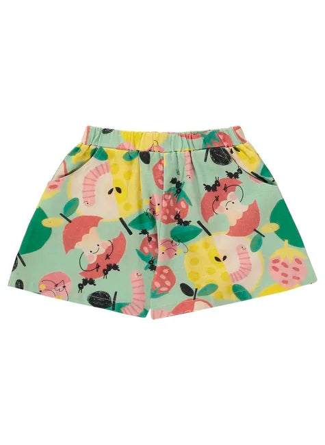 CONJUNTO CAMISA E SHORT EM VISCOLINHOPOMAR FELIZ Ref. 62221