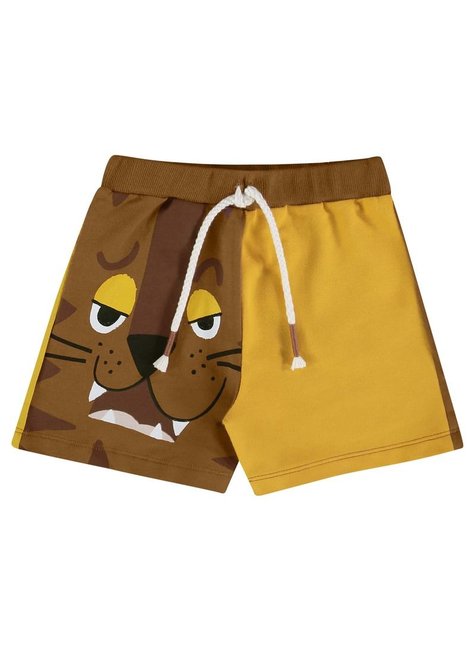 CONJUNTO INFANTIL PARA MENINO COM CAMISETA E SHORT (OFF WHITE)
Ref: 62240