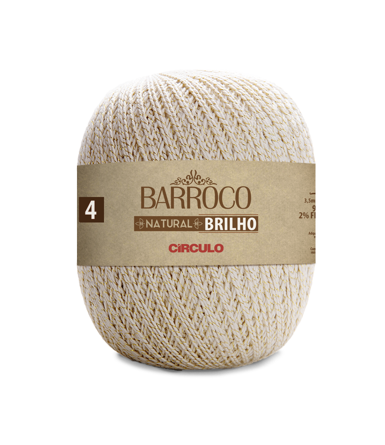 Barroco Natural Brilho OURO 4/4 700G