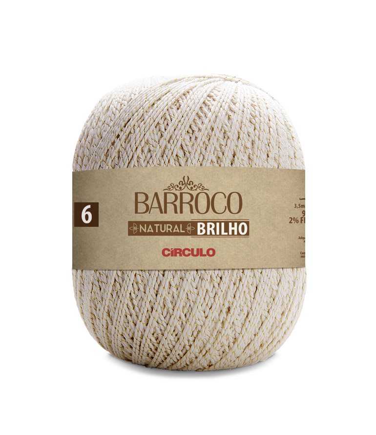 BARROCO BRILHO OURO 4/6 700G