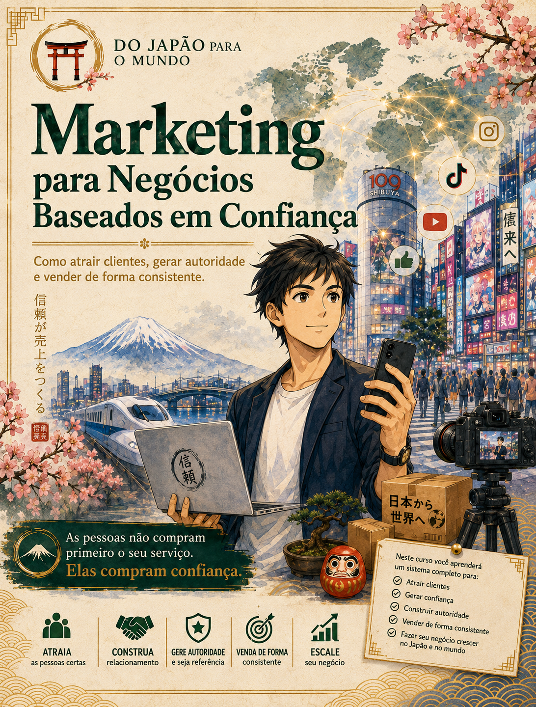 Curso "do Japão para o Mundo"
