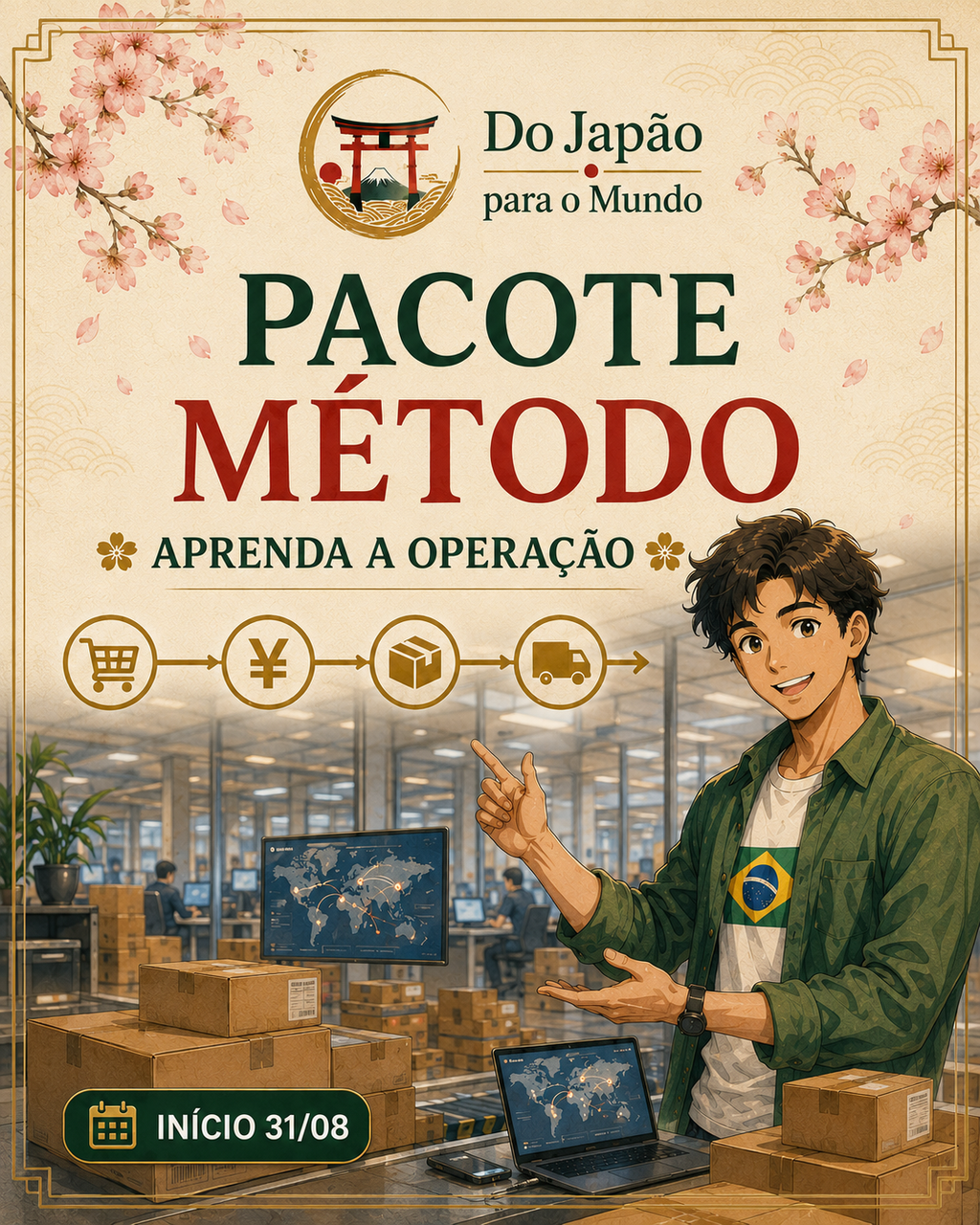 Curso "do Japão para o Mundo"