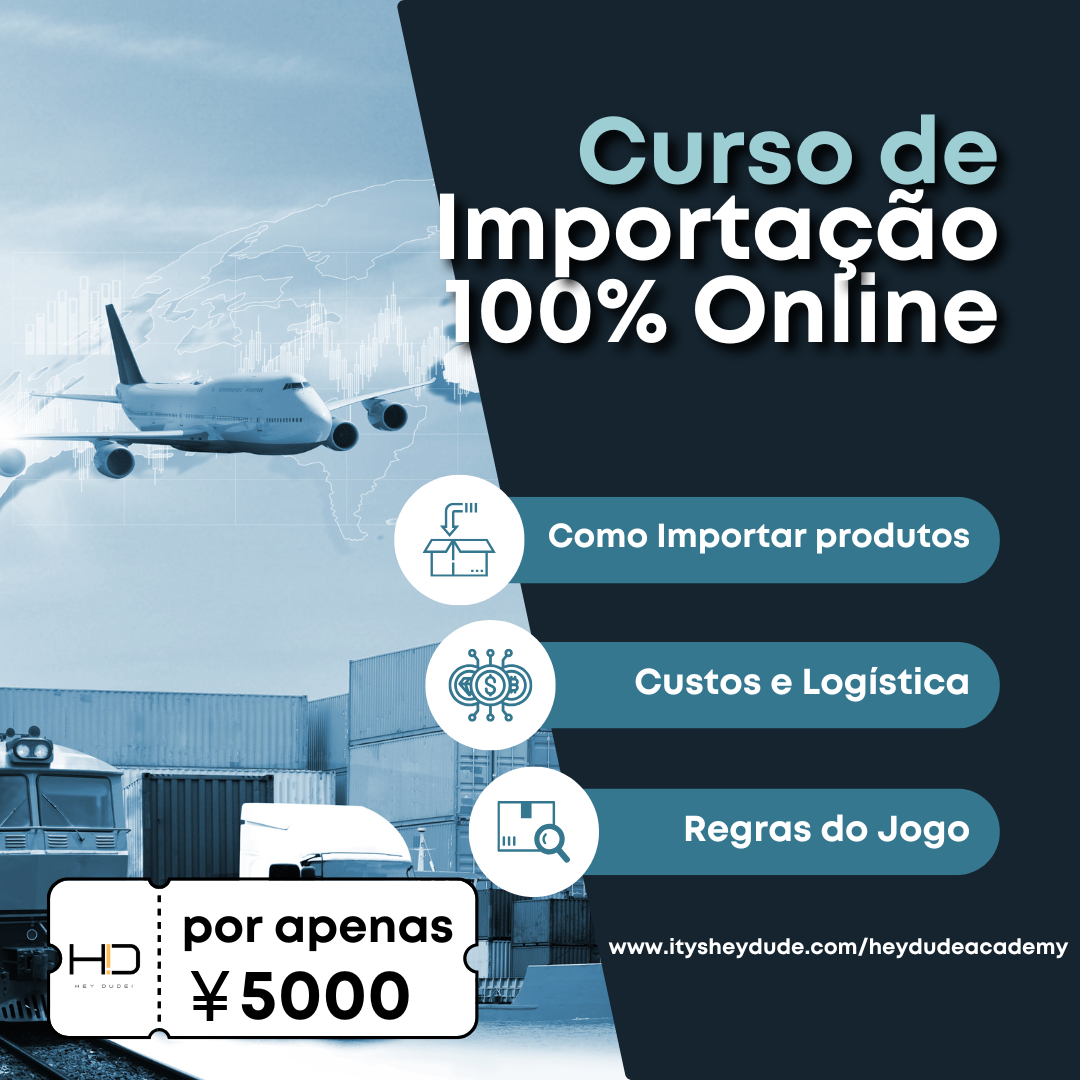 Curso Importação 100% on-line