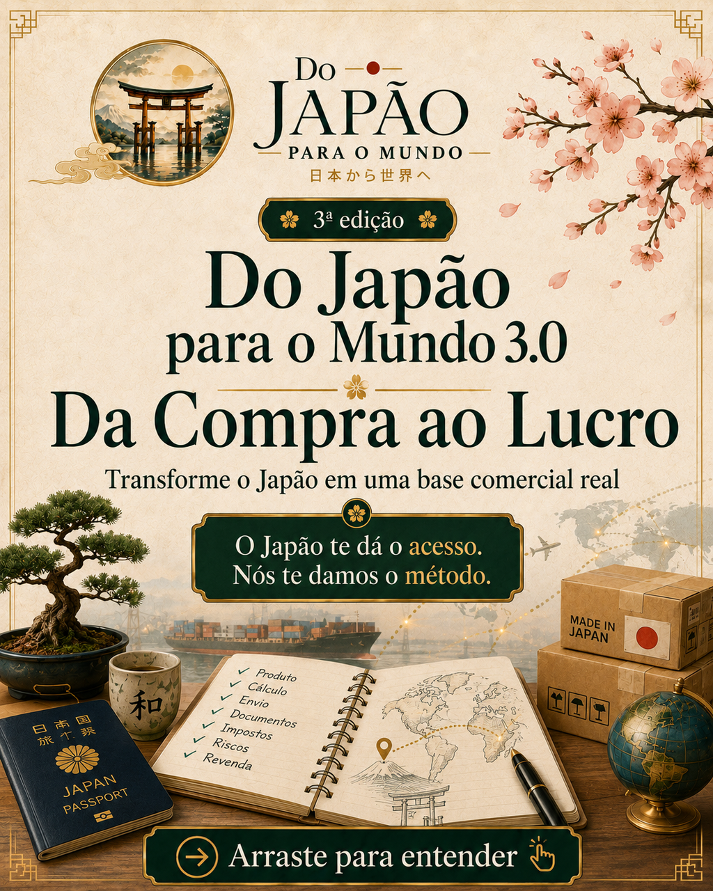Curso "do Japão para o Mundo"