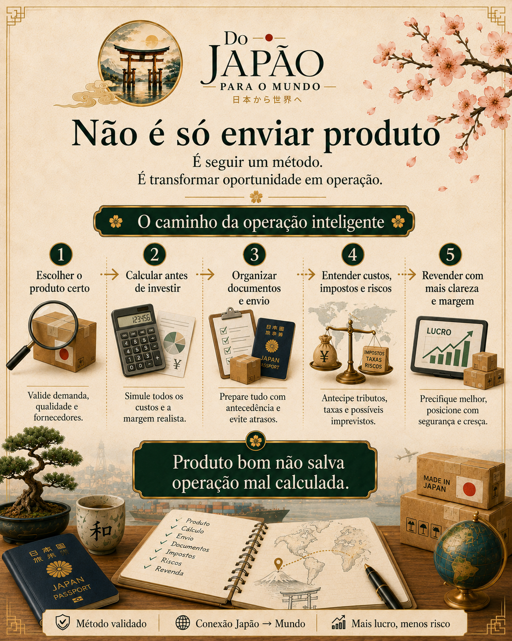 Curso "do Japão para o Mundo"
