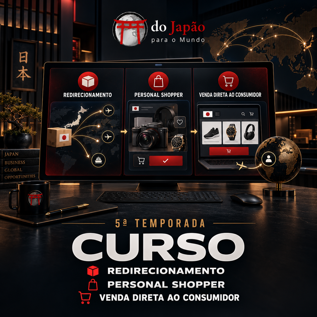 Curso "do Japão para o Mundo"